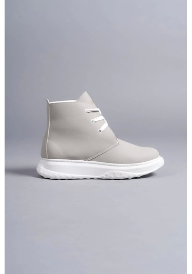 Slw204 Franca Bağcıklı Süet Erkek Spor Bot Bt Gri Gri