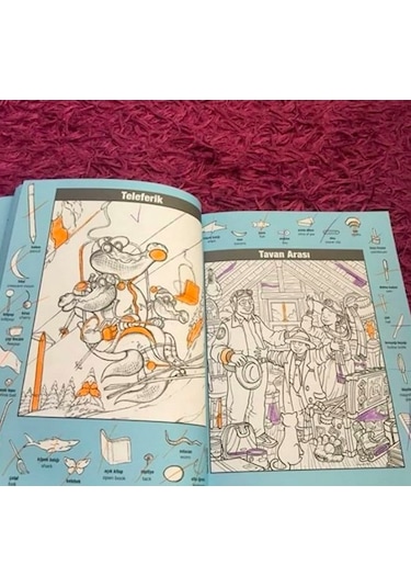 Focus Gelişim Hidden Pictures Gizli Resimler 4'lü Set