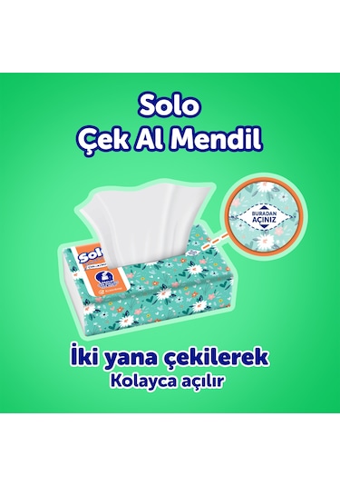 Solo Çek-Al Mendil 12 x 150'li
