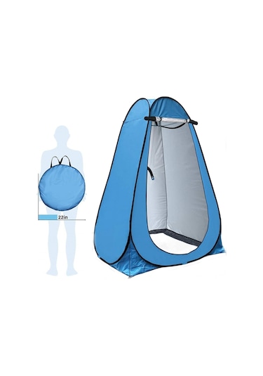 Markafox Kamp Alanı Duş Giyinme Wc Çadırı Fotoğrafcı Prova Kabini 190x120x120 Çok Renkli