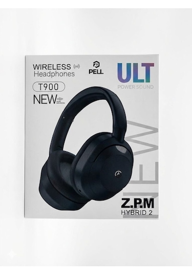 Pell T900 Anc Kablosuz Bluetooth 5.3 Kulak Üstü Kulaklık