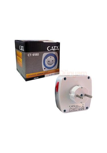 Cata CT-9180 Prizli Mekanik Zaman Saati Ayarlanabilir 3500w