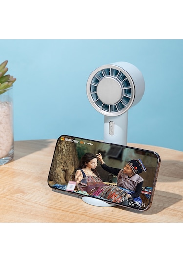 Wx-633 Yaz El Fanı 3 Hız Yarı İletken Soğuk Kompres Masa Fanı Lacivert