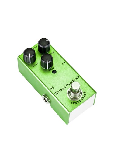Gitar Efekt Pedalı Vintage Overdrive True Bypass İle