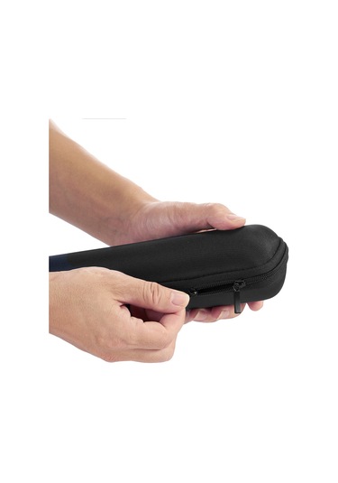 Fosenze Siyah Eva Ve Oxford Kumaş İçerikli Şarap Açıcı Taşıma Kutusuna, 31x7x7 Cm Dayanıklı Ve Taşınabilir Saklama Çantası Siyah