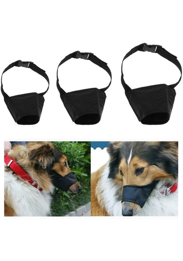 Homyl 2 Adet Ayarlanabilir Pet Köpek Anti-ısırma Namlu S