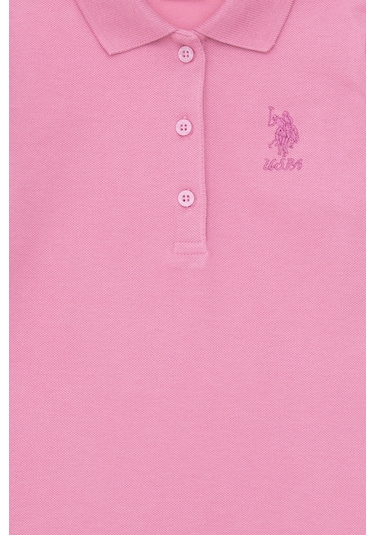 U.s. Polo Assn. Kız Çocuk Koyu Pembe Sweatshirt 50316836-vr167 Koyu Pembe