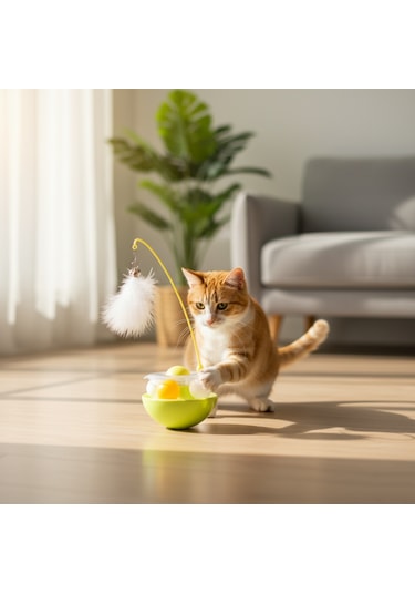 Runaway Zilli Kedi Otlu Hacıyatmaz Oyuncak Eğlenceli