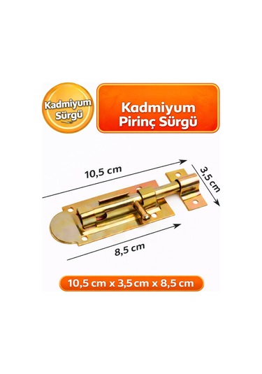 Kapı Sürgüsü Metal Krom Sürgü Kapı Pencere Emniyet Kilidi Güvenli Kilit Sistemi