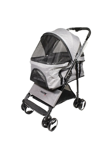Justie Pet Flatiron Kedi & Köpek Arabası 91 x 45 x 70 CM