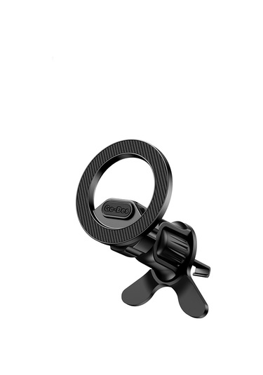 Go Des Gd-hd325 Magsafe Magnetik 360 Derece Dönebilen Havalandırma Tasarımlı Telefon Tutucu Siyah