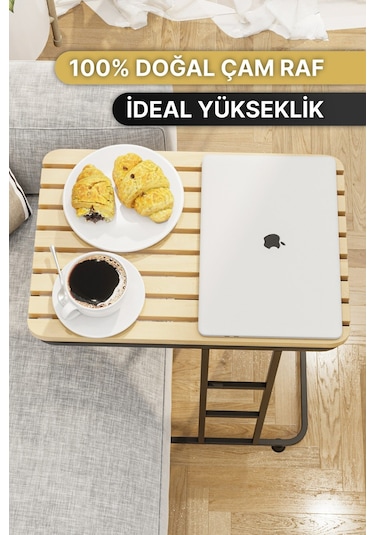 Bino Modern Masif Orta ve Ahşap Zigon Sehpa