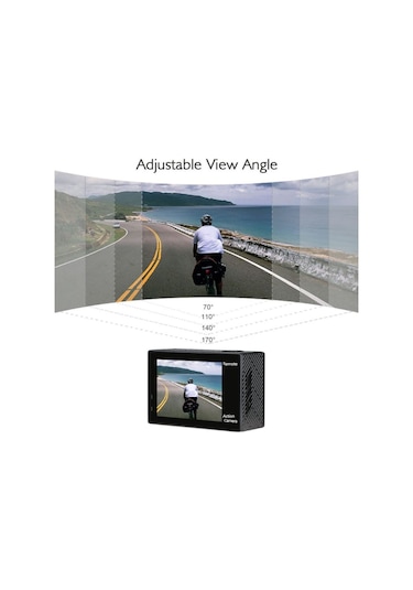 Akaso Brave 4 20 MP 170° 4K Wifi Aksiyon Kamerası