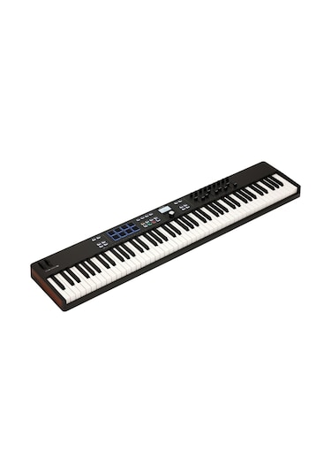 Keylab Essential 88 Mk3: Siyah 88-tuş Yarı-ağır Tuşe Keyboard/ Mıdı Ve Modular Kontrolcü, Soft Synth