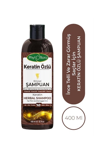 Phytoflora Keratin Özlü Şampuan 400 ML