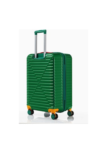 Kabin Boy %100 Polikarbon Valiz 4x2 Teker Yeşil 1088 Yeşil