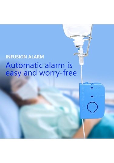 Sones 5 Adet Bjysy-001 İnfüzyon Hatırlatma Alarm Sensörü Monitörü Hastane Güvenliği Mor