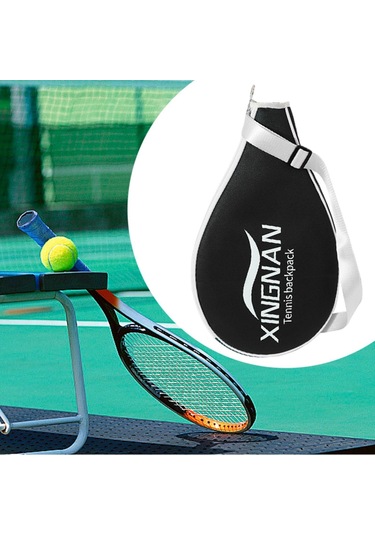 Suntek Tenis Raket Çantası Ekipman Göğüs Yetişkinler Siyah