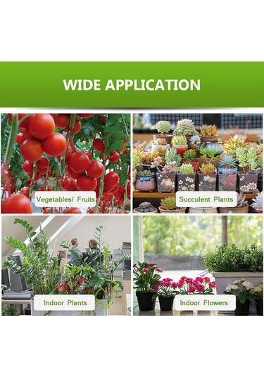 Xindoker Usb Bağlantılı Kırmızı Ve Mavi Spektrumlu 4'lü Led Bitki Büyütme Lambası, 9 Parlaklık Seviyesi Ve Zamanlayıcı Özellikli Diğer