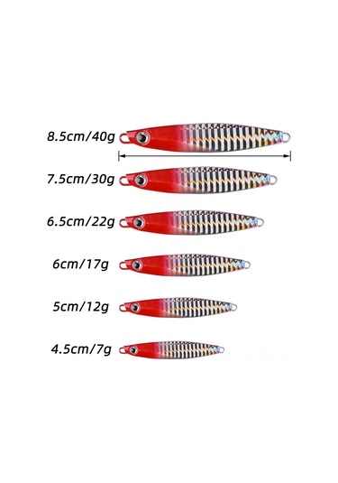 Maiyame 12 Adet 30g 7.5cm Metal Balık Şekilli Luya Sahte Yem: Renkli Çelik Plaka Sualtı Av Aletleri