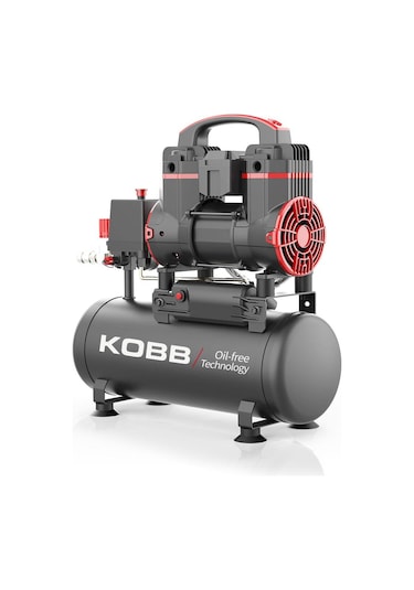 Kobb KBK8S 1.2 Hp 8 L 8 Bar Yağsız Sessiz Taşınabilir Hava Kompresörü