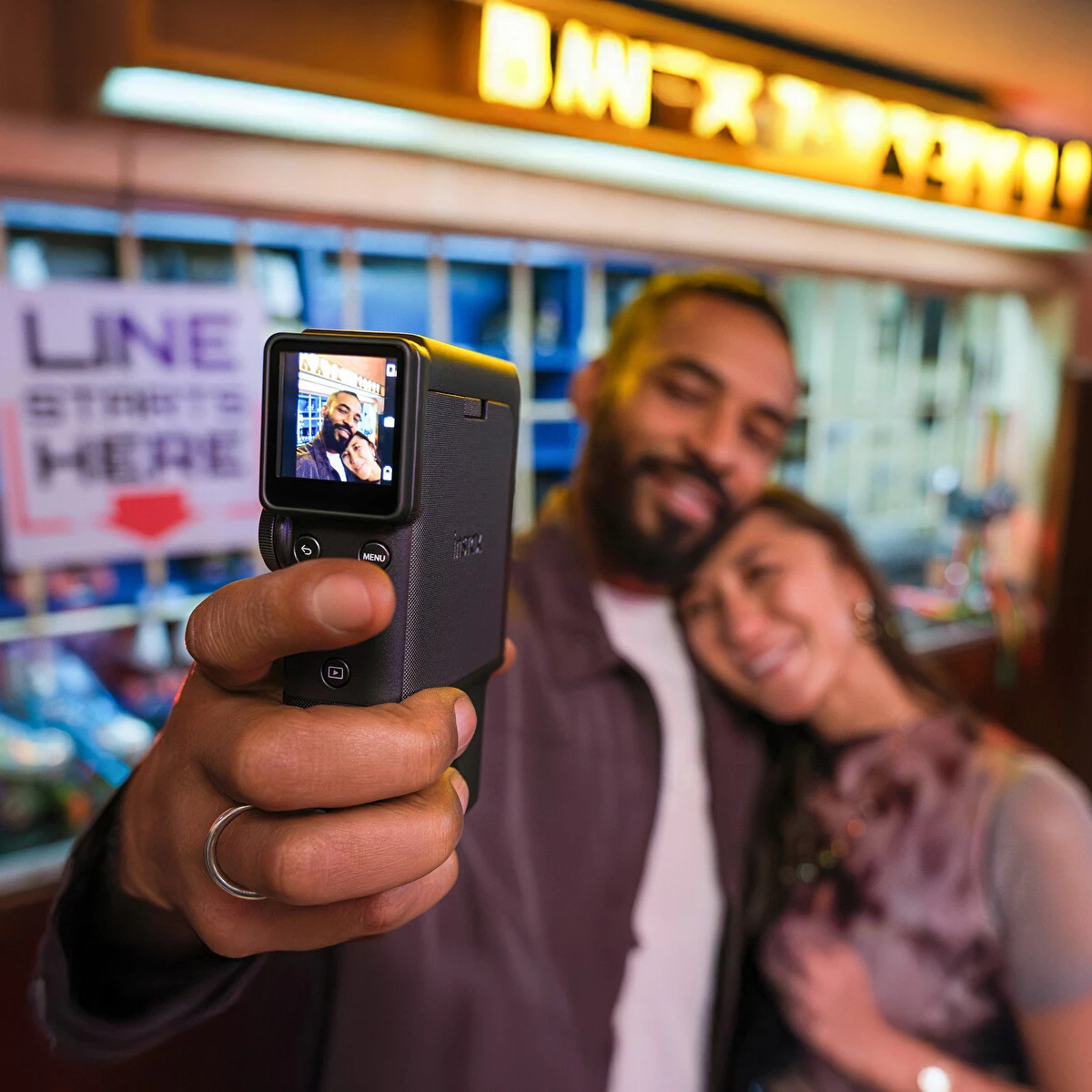 Fujifilm Instax Mini Evo Cinema Şipşak Fotoğraf Makinesi