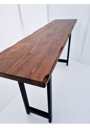 Bintaşmobilya Kütük Bar Masası 200X50.Cm
