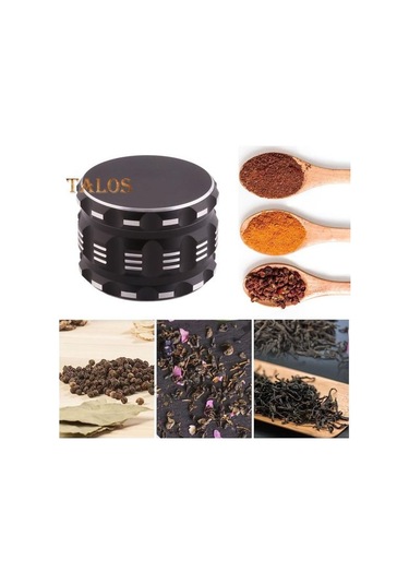 Altın Mini Baharat Öğütücü Sızdırmaz Manuel Keskin Diş Öğütücü Taşınabilir Ot Kırıcı Baharatlar İçin Çiçekler Safran Susam Mutfak Aracı