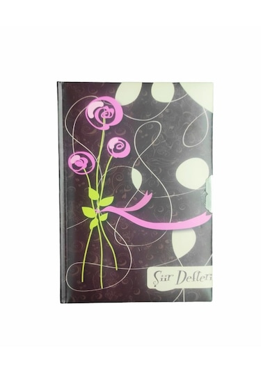 Livan Kilitli Şiir Defteri 14x20 Sert Kapak