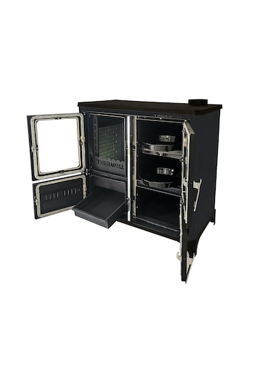 Thermall T-25 Petra Yatay Şömine Fırınlı İç Mekan Sobası