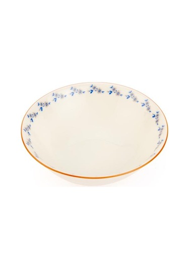 Tulu Porselen Robi Çukur Kase - Renkli - 14 Cm Renkli