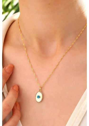 Sefa Gold 14 Ayar Altın Oval Füzyon Singapur Zincir Kolye