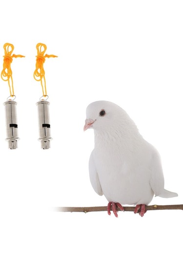 Homyl 2 Adet Köpek Pet Kuş Eğitim Düdüğü Durdurma Havlayan