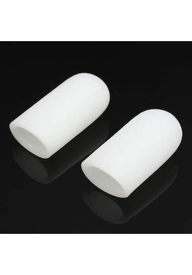 6 Adet / 3 Çift Ayak Serçe Parmak Nasır Koruyucu Silikon  Hortum