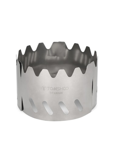 Tomshoo Taşınabilir Açık Hava Ultra Hafif Titanyum Alkol Ocak Raf Stan Titanyum