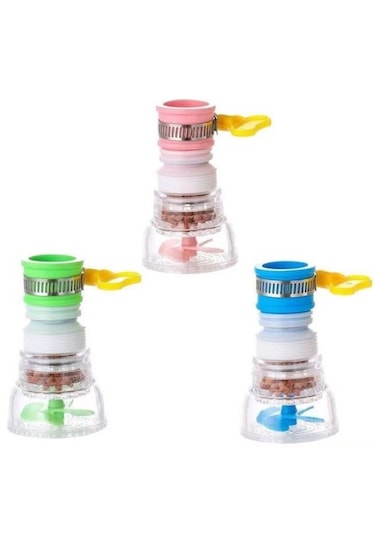 2 Adet Musluk Başlığı / Oynar Başlıklı Pervaneli Taşlı Musluk Baş