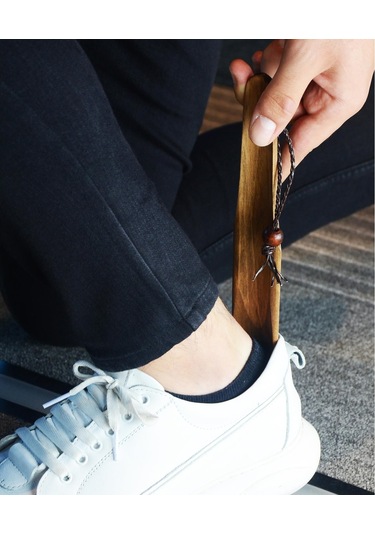 Nyn Ahşap Çekecek 23 Cm Uzunluğunda Ayakkabı Çekeceği Ceviz Renk