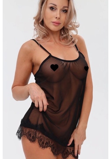 Hello Papana Hello Papana Dantelli Kısa Tül Gecelik Tnmd1295g Çok Renkli