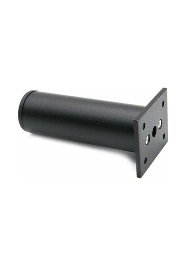 Novahub Mat Siyah Ayarlanabilir Mobilya Ayağı Seti, Alüminyum Alaşımlı 38x120mm, Dolap Sehpası İçin Tv Dolabı Ayakları, Kanepe Destek Ayağı -