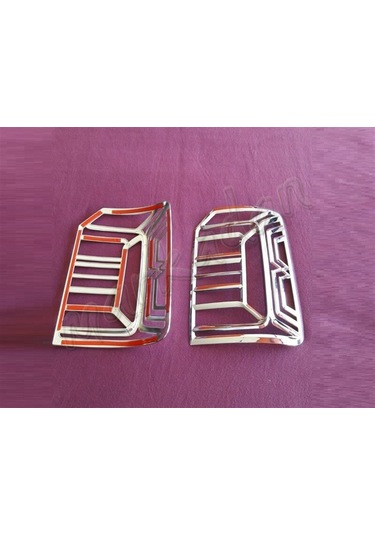 Woc Chrome Vw Caddy Krom Stop Çerçevesi 2015-2020 2 Parça Abs  Kro