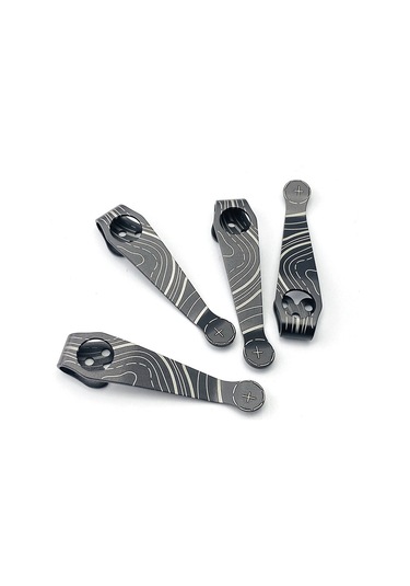 Shineyee Spyderco Paramilitary 2 Titanium Çelik Bileklikli Bıçak Klasörü - C81 Arka Klasör Tasarımı, Cep Klasörü, Orman, Kamp İçin Dayanıklı