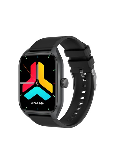 Geeroyoo Siyah Qx5 Akıllı Saat: Kan Şekerini İnvazivsiz Ölçüm, Bluetooth Arama, Kalp Atımı, Vücut Sıcaklığı Ve 100+ Spor Modu İle Sağlık İzleme