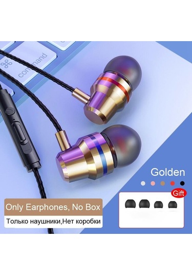 Kablolu Kulaklık Kulakiçi Kulaklık 3.5 MM Kulak İçi Kulaklık Mikrofonlu Kulaklık Stereo Kulaklık