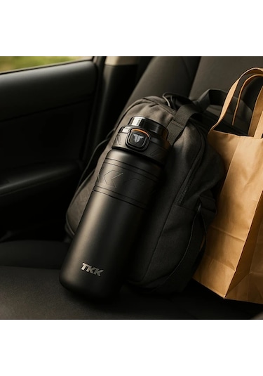 Maxaccess Tkk 316 Paslanmaz Çelik Altın Renk 900ml Vakum Termos Sızdırmaz Sıcak Soğuk Saklar Kamp Spor Seyahat