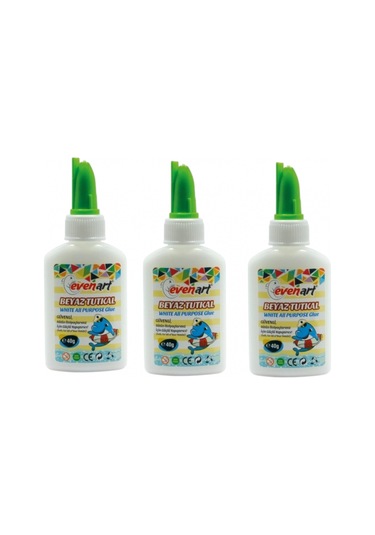 Evenart Beyaz Tutkal 40 Gram 3 Adet