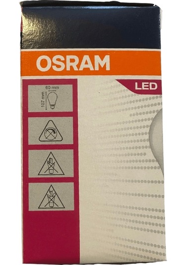 Osram 8.5w 60w Beyaz Işık E27 Duylu Klasik Led Ampul 20 Adet