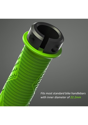 Monyee Dağ Bisikleti Kayma Engelleme Silikon Tutamak, Evrensel Kilitlenebilir Kauçuk El Tutucu, Turuncu