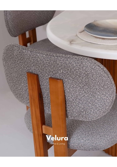 Artem Yemek Odası Takımı Yemek Masası + 4 Adet Sandalye Beyaz