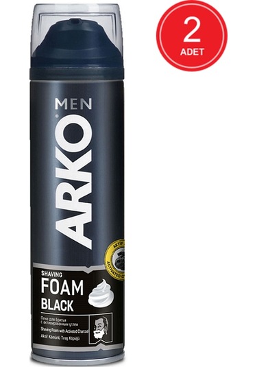 Arko Men Black Tıraş Köpüğü 2 x 200 ML