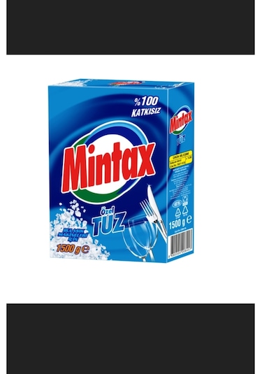 Mintax Bulaşık Makinesi Tuzu 1.5 Kg